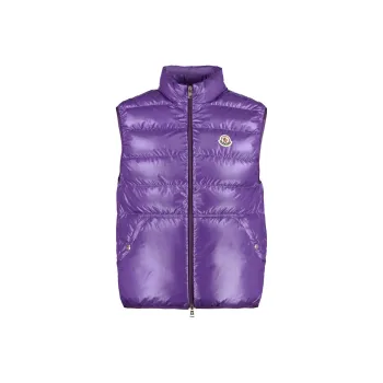 Moncler Vests Men Purple