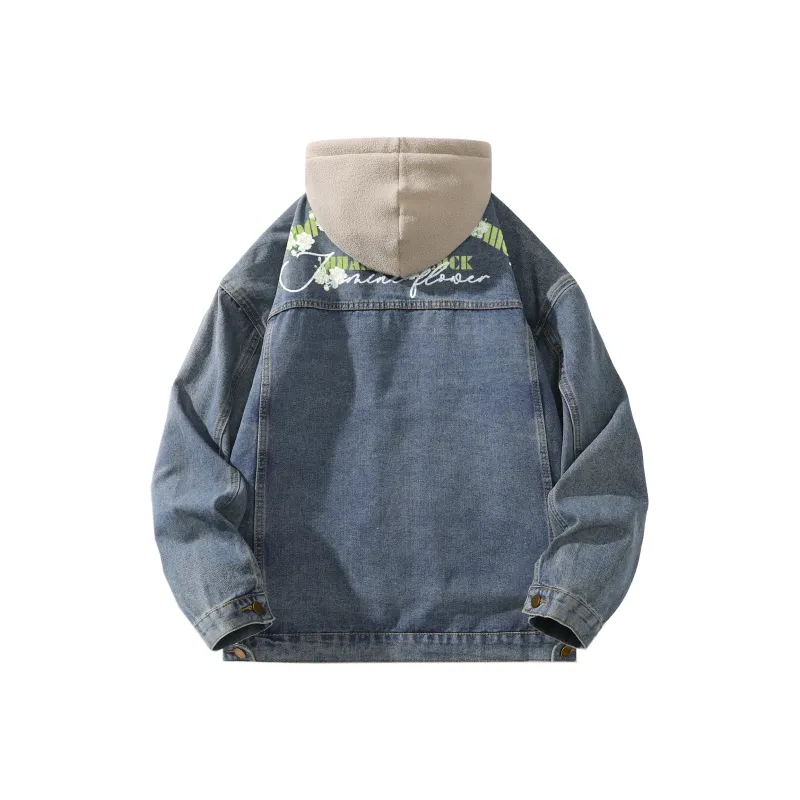 HUANQIU Denim Jackets Unisex-19