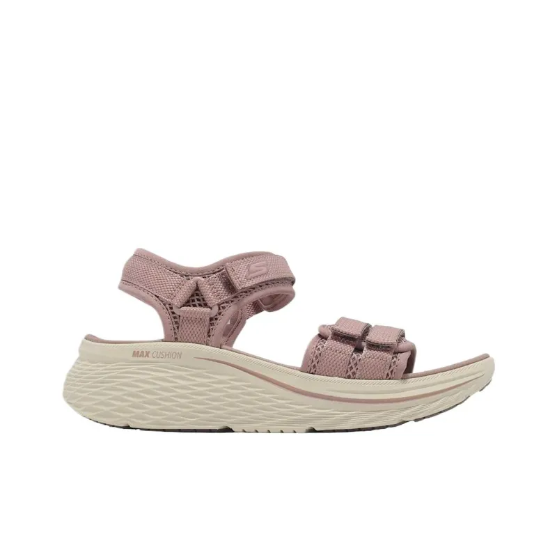 Skechers Max Cushioning Elite 2.0 One Strap Sandals Women's Pink-1