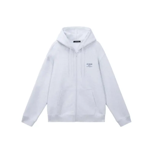 GUESS Jackets & Coats Unisex Light Gray