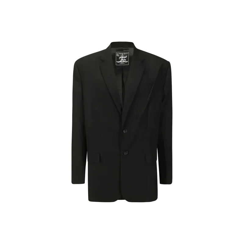 Y/Project Pinched Front Dropd Shoulder Blazer-0