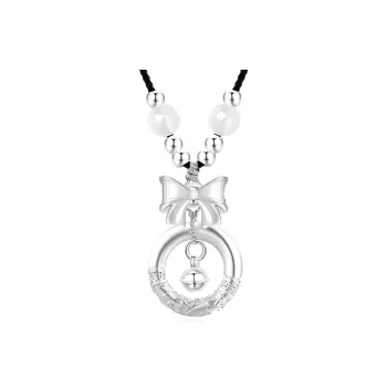 MEOBURLIY 925 Sterling Silver Necklaces Women's