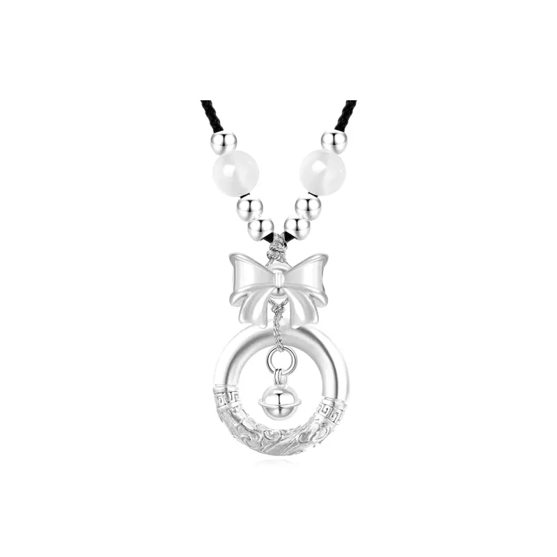 MEOBURLIY 925 Sterling Silver Necklaces Women's-0