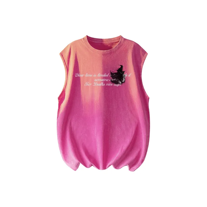 Qnxeey Tank Tops Unisex-3
