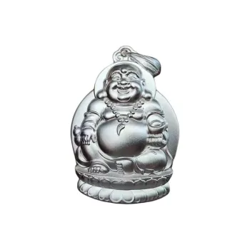 Old Qingyun Silver Building 999 Fine Silver Pendants Unisex