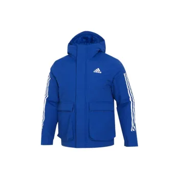 Adidas Puffer Jackets Men Royal Blue