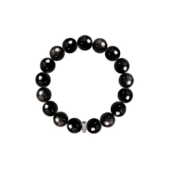 SIMPLE JOYS Obsidian Bracelets Unisex