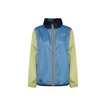 Maison Kitsune X K-Way Color Blocked Hooded Jacket