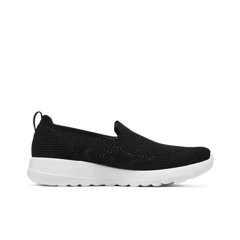 Skechers WOMEN'S GO WALK Anti Slip Wear Resistant Low Top Casual Shoes Women's Black White-1