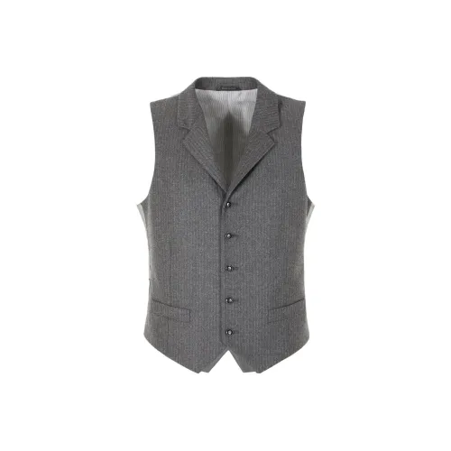 GIORGIO ARMANI Vest Men's Dark Gray