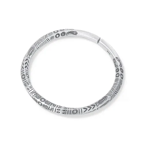 Bear Silversmith 999 Fine Silver Sterling Silver Bangle Unisex