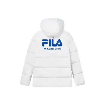 FILA Down Jacket Winter Men's Standard White