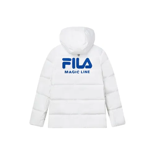 FILA Down Jacket Winter Men's Standard White
