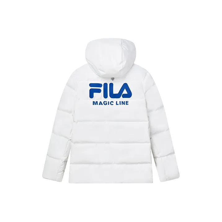 FILA Down Jacket Winter Men's Standard White-0