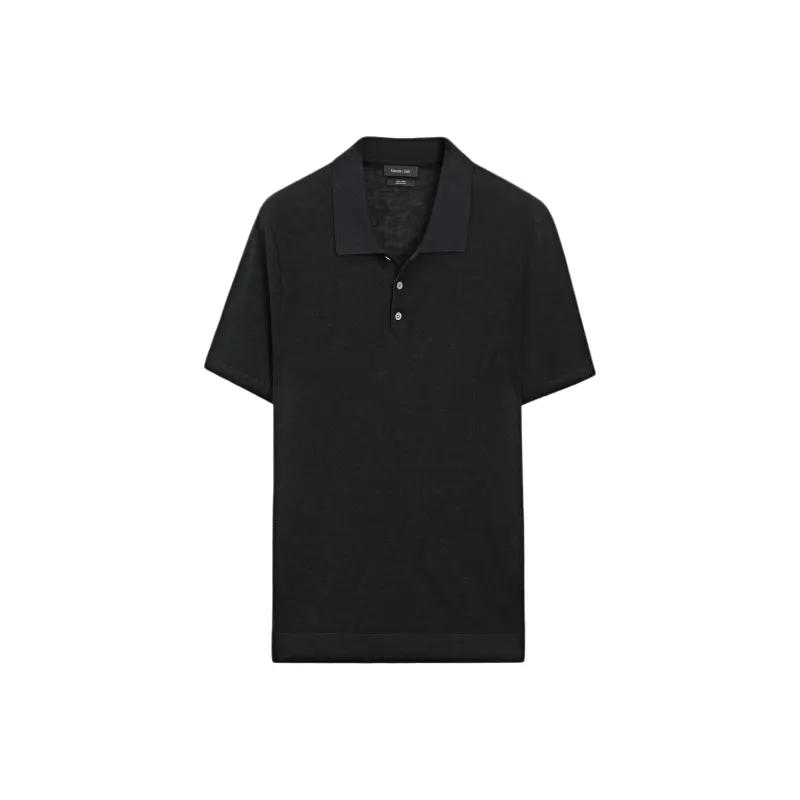 Massimo Dutti Polo Shirt Men's Blue-0