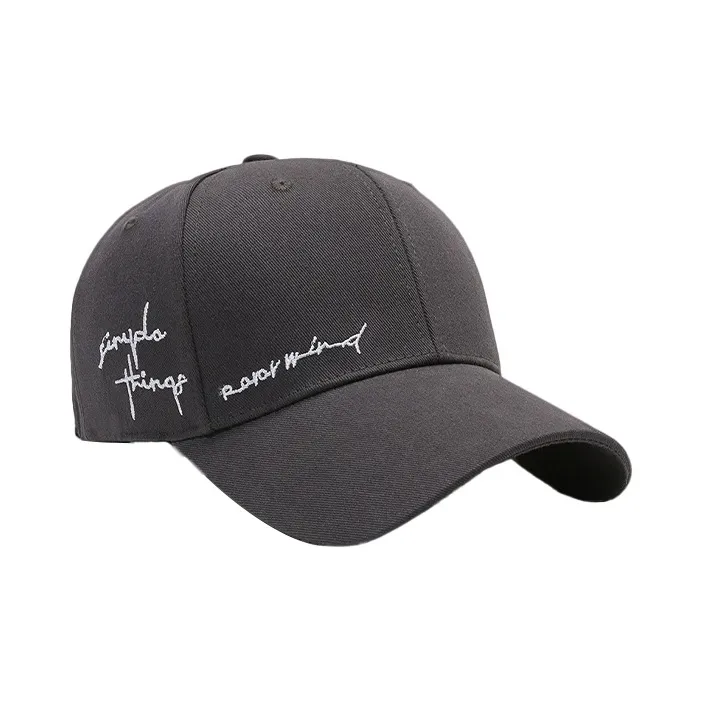 JONNY MOORE Cotton Baseball Caps Unisex-1