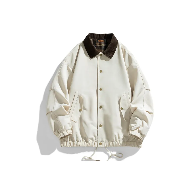 TONYKRZ Jackets Coats Unisex Coffee-4