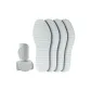 [White 3 Pack]Latex Deodorizer | Sports Shock Absorbers