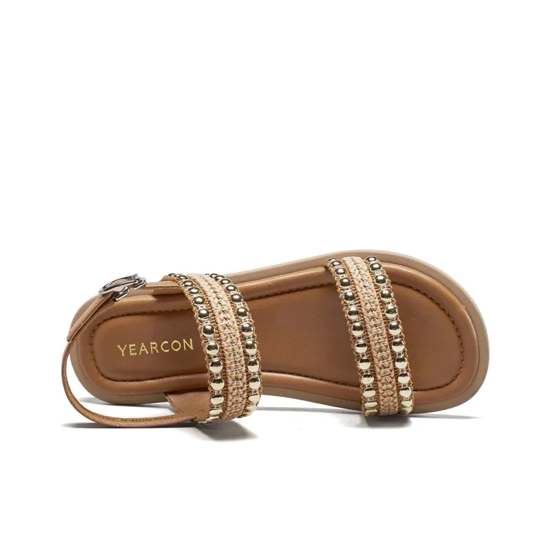 YEARCON One Strap Sandals Women's-10