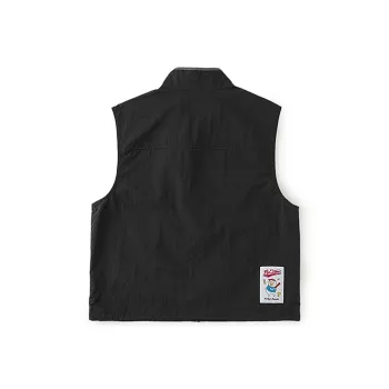 Lee Little Liu Duck Co branded Model Vests Unisex Black