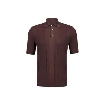 Brunello Cucinelli Polo Shirt Men's Dark Brown
