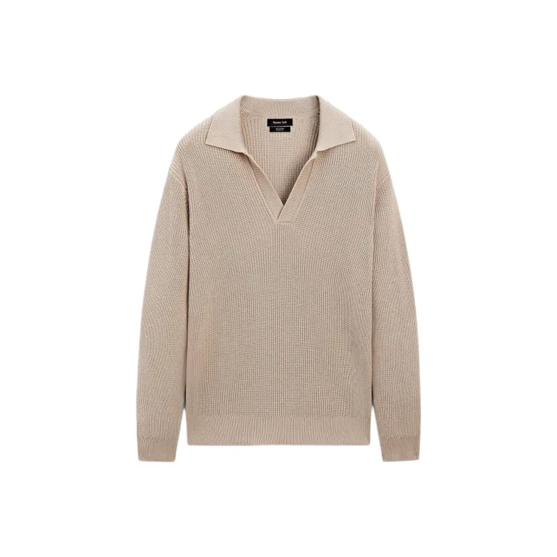Massimo Dutti Sweater Men's Light Umber-0