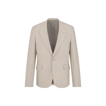 DIOR SS25 Summer Men's Clothing Collection Jackets & Coats Men's Beige