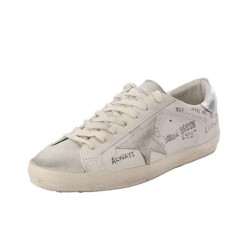 Golden Goose Super Star White Ice Silver-3