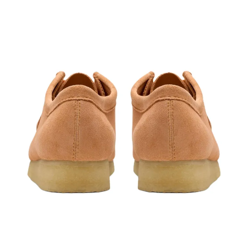Clarks Wallabee Casual Shoes Men's Orange-4