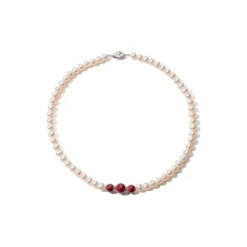 Yarondi Pearl Necklaces Women's