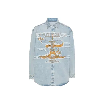 Y/Project Evergreen Paris Best Patch Denim Shirt