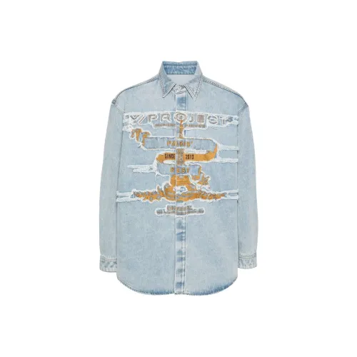 Y/Project Evergreen Paris Best Patch Denim Shirt