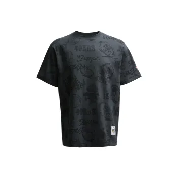 SEASON HIGH x NFL T Shirt Unisex Black Sand Color
