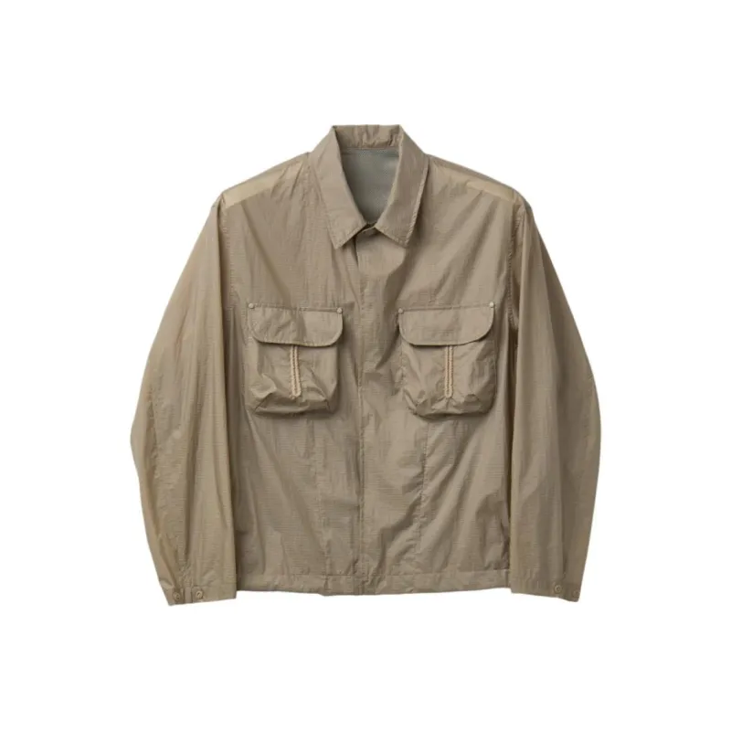 COOR SS25 Jackets Coats Men's Mocha Beige-0