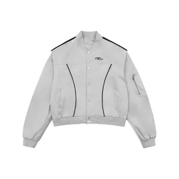 FDR Jackets & Coats Unisex Silver Gray