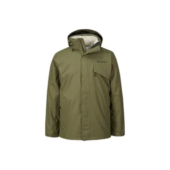 Columbia Bugaboo 2 Outdoor Hiking Waterproof And Windproof Windbreaker Jacket Men's Stone Green