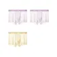 Floating Ice Purple+Floating Ice Purple+Ivory Yellow
