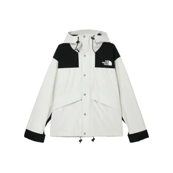 THE NORTH FACE 1986 Series Hiking Waterproof And Windproof To Keep Warm Windbreaker Jacket Unisex White
