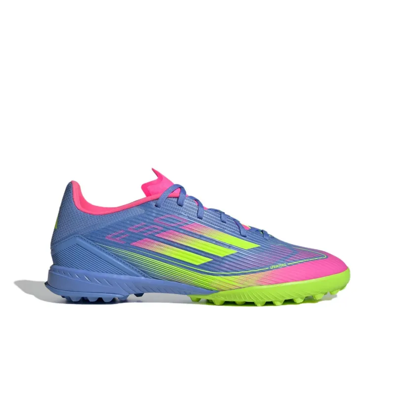 Adidas F50 League Turf Blue Fusion Lucid Lemon Lucid Pink-1