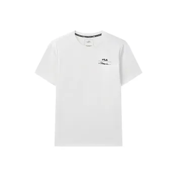 3.1 Phillip Lim X FILA 3.1 Phillip Lim Collaboration Collection T-Shirts Men Champagne White