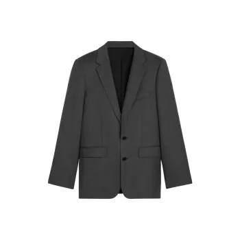 CELINE SS24 Business Suits Coats Men's Anthracite