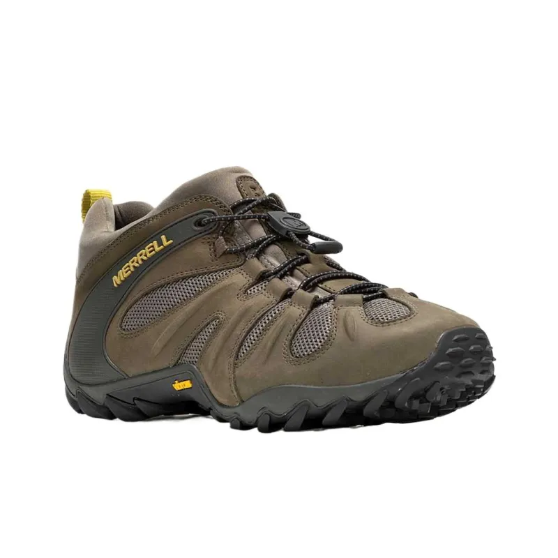 MERRELL Chameleon 8 Mid Top Hiking Shoes Men's Khaki-2