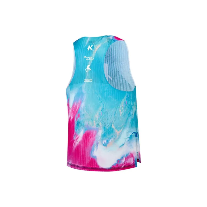 QIAODAN Strong Air Blowing Tank Top Men's Tranquil Blue-1