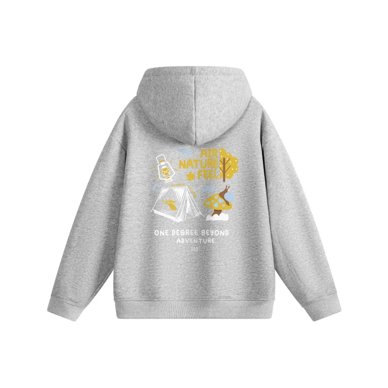 361° Hoodie Unisex Cotton Like Medium Heather Gray-0