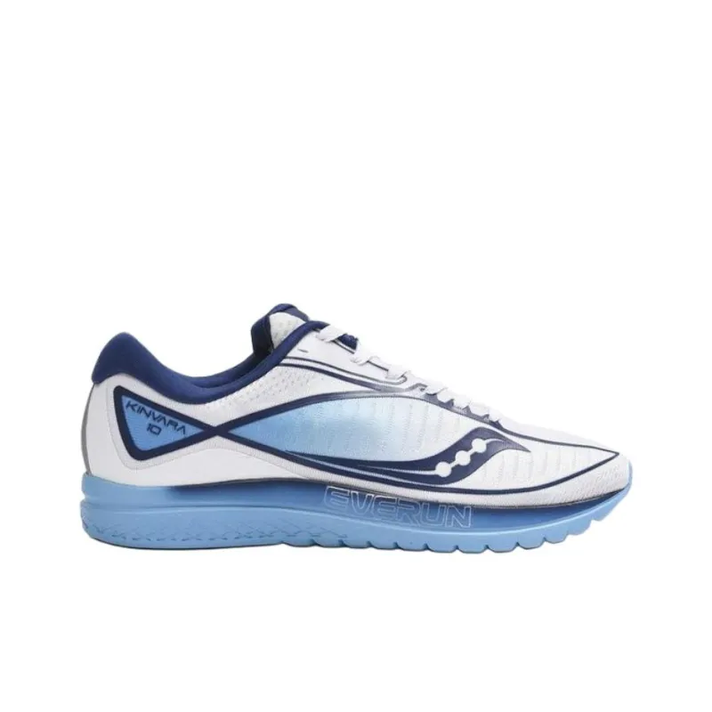 Saucony Kinvara 10 Anti Slip Wear Resistant Low Top Casual Running Shoes Unisex White-1