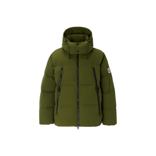 Onitsuka Tiger Down Jacket Unisex Dark Green