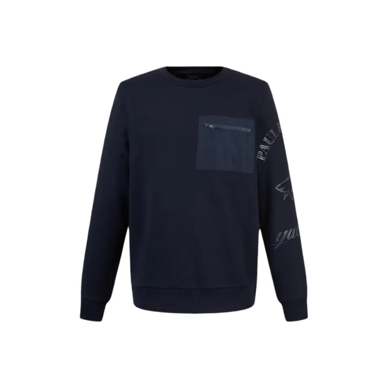 Paul & Shark Yachting Sweatshirt Men's Navy Blue-0