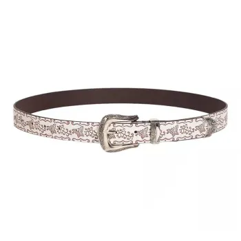 ROBINHOOD Cow Split Leather Belts Women's Width 2.8CM