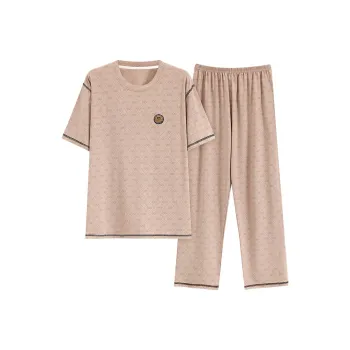 MADALLO Pajama Set Men's Light Brown