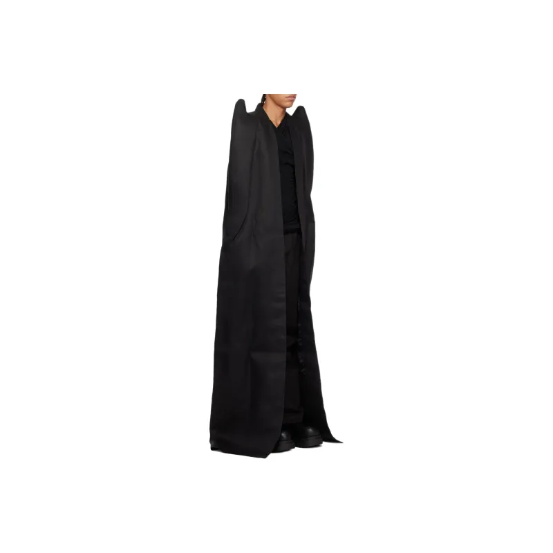 RICK OWENS/RO Cloak Men's Black-3